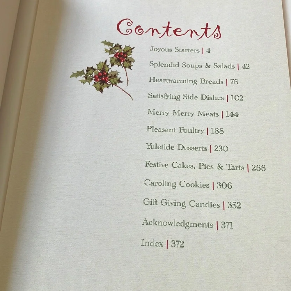 Old-Fashioned Holiday‎ Recipes Book - Hard Cover